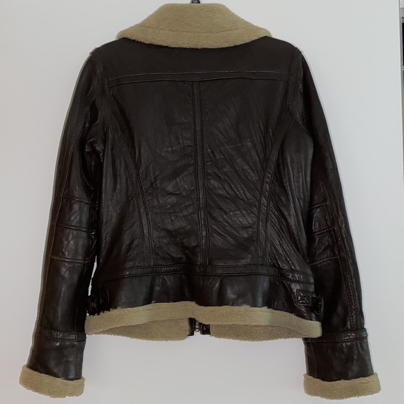 Michael Kors Leather Jacket - Picture 4 of 8